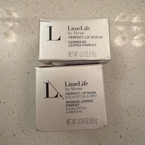 LimeLife by Alcone Lip Scrub and Mask Set